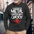 Heavy Metal Música Papá Papá Niños Rock Camiseta de manga larga Regalos para ancianos