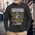 Het Is Een Christopher Ding Je Zou Het Niet Begrijpen Christopher Naam Langarmshirts Geschenke für alte Männer