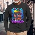 Hiphop Regalo Graffiti Music Para Niños Y Niñas Estilo Libre Camiseta de manga larga Regalos para ancianos
