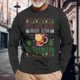 Ho Ho Hol Mir Mal Ein Glühwein Langarmshirts Geschenke für alte Männer