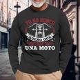 Hombre Motero Biker Regalos Motoristas Sueño Con Motos Camiseta de manga larga Regalos para ancianos