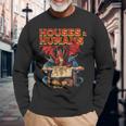 Houses And Humans Gamer Gamingintage Retro 90S Langarmshirts Geschenke für alte Männer