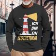 Ich Bin Ein Leuchtturm Langarmshirts Geschenke für alte Männer