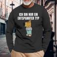 Ich Bin Einfach Ein Entspannter Typ Langarmshirts Geschenke für alte Männer