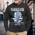 Ich Brauche Keine Therapie Ich Muss Nur Nach Kreta Langarmshirts Geschenke für alte Männer