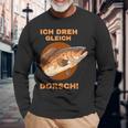 Ich Dreh Gleich Durch Dorsch Langarmshirts Geschenke für alte Männer