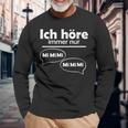 Ich Hörre Immer Nur Mi Langarmshirts Geschenke für alte Männer