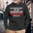 Ich Schreie Nicht Ich Bin Krankenpfleger Krankenpfleger Langarmshirts Geschenke für alte Männer