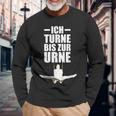 Ich Turne Bis Zur Urne Ich Turne Bis Zur Urn Gymnastics S Langarmshirts Geschenke für alte Männer