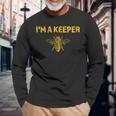 I'm A Bee Keeper Honey Bee Apiarist Beekeeping Long Sleeve T-Shirt Gifts for Old Men