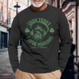 Irish Today Crudo Manana Drink Up Cabrones Long Sleeve T-Shirt Gifts for Old Men
