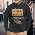 Ironie Office Auser Betriebs Auser Betriebs Langarmshirts Geschenke für alte Männer