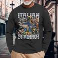 Italian Brainrot Long Sleeve T-Shirt Gifts for Old Men