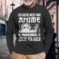 Japan Anime Manga Ich Gucke Nicht Nur Anime Zocke Ich Auch Langarmshirts Geschenke für alte Männer