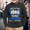 Jörg Name First Name Nickname Langarmshirts Geschenke für alte Männer