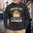 Kebab Doner Spike Doner Shop Dürum Doner For Doner Fan Langarmshirts Geschenke für alte Männer