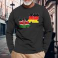 Kenya Germany Flag German Kenyan Langarmshirts Geschenke für alte Männer