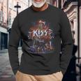 Kiss -Ery Cheerful Kissmas Langarmshirts Geschenke für alte Männer