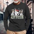 Kittler Cat Cool Cats And Kittens Langarmshirts Geschenke für alte Männer