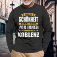 Koblenz Germany City Home German Langarmshirts Geschenke für alte Männer