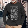 La Carta Del Tarot De La Estrella Camiseta de manga larga Regalos para ancianos
