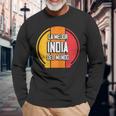 La Mejor India Del Mundo Divertido Nombre India Camiseta de manga larga Regalos para ancianos