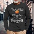 Leben Auf Der Aperolspur Official Spritz Club Aperollin' Langarmshirts Geschenke für alte Männer