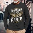 Legends Go 2025 In Retiree Retiree Langarmshirts Geschenke für alte Männer