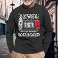 Level 100 Days School Unlocked Game Controller 101 Days Boys Long Sleeve T-Shirt Gifts for Old Men