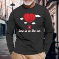 Love Is In The Air StAlentine's Day Langarmshirts Geschenke für alte Männer