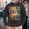 Made In 1975 Limited Edition Langarmshirts Geschenke für alte Männer