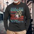 I May Be Old But My Generation Saw All The Cool Bands Camiseta de manga larga Regalos para ancianos