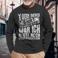 With Mechanic Car Wenn Dieser Noch Sauberist Ist Langarmshirts Geschenke für alte Männer