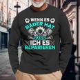 Mechatronic Screwdriver Car Mechanic Langarmshirts Geschenke für alte Männer