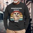 Meerkat Mode An Meerkat Langarmshirts Geschenke für alte Männer