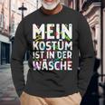 Mein Kostüm Ist In Der Wäsche Costume Heroes Der Kindheit Langarmshirts Geschenke für alte Männer