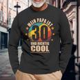 Mein Papa Ist 30 Und Richtig Cool 30Th Birthday Man Langarmshirts Geschenke für alte Männer