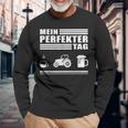 Mein Perfekt Tag Farmer Langarmshirts Geschenke für alte Männer