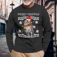 Merry Christmas Ornament Whiskered Screech-Owl Ugly Xmas Long Sleeve T-Shirt Gifts for Old Men Merry Christmas Ornament Whiskered Screech-Owl Ugly Xmas Long Sleeve T-Shirt Gifts for Old Men
