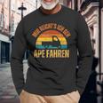 Mir Reicht's Ich Geh Ape Fahren Cult Tricycleespacar 50 Langarmshirts Geschenke für alte Männer