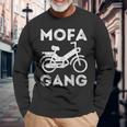 Mofa-Gang Moped Langarmshirts Geschenke für alte Männer