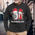 Nordic Gnomeiking Tomte Couple Merry Christmas German Langarmshirts Geschenke für alte Männer