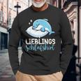 Official Sleep Dolphin Pyjamas Napper Langarmshirts Geschenke für alte Männer