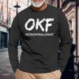 Okf Ortskontrollfahrt Minimalist Langarmshirts Geschenke für alte Männer