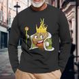 Onion King Langarmshirts Geschenke für alte Männer