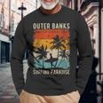 Outer Banks North Carolina Usa Surf S Langarmshirts Geschenke für alte Männer