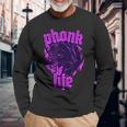 Phonk Musique Phonkie T-shirt à manches longues Cadeaux pour les vieillards