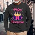 Pisten Prinzessin Skifahren Skiurlaub Snowboard Apres Ski Langarmshirts Geschenke für alte Männer