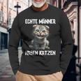 Real Have Cats Cat Sayings Cat Langarmshirts Geschenke für alte Männer