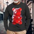 Red Gummy Bear Langarmshirts Geschenke für alte Männer